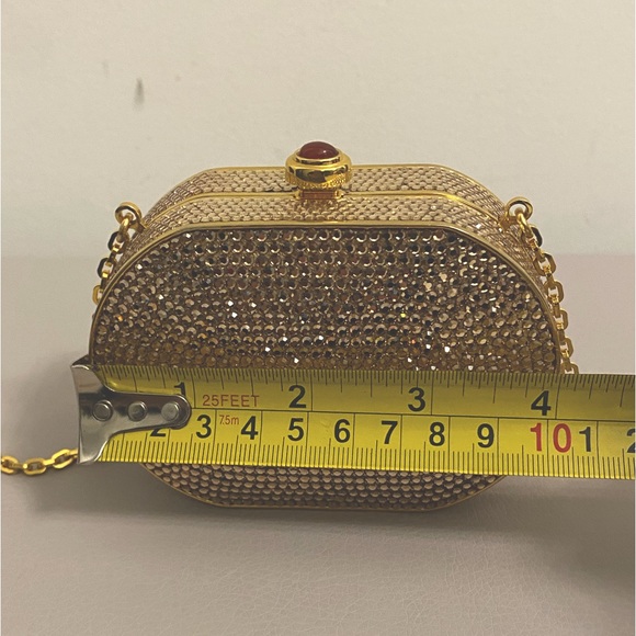 <SOLD> Authentic Judith Leiber mini clutch - Picture 10 of 12